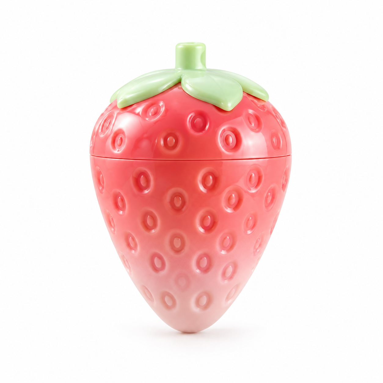Strawberry-Shaped Tinted Lip Balm