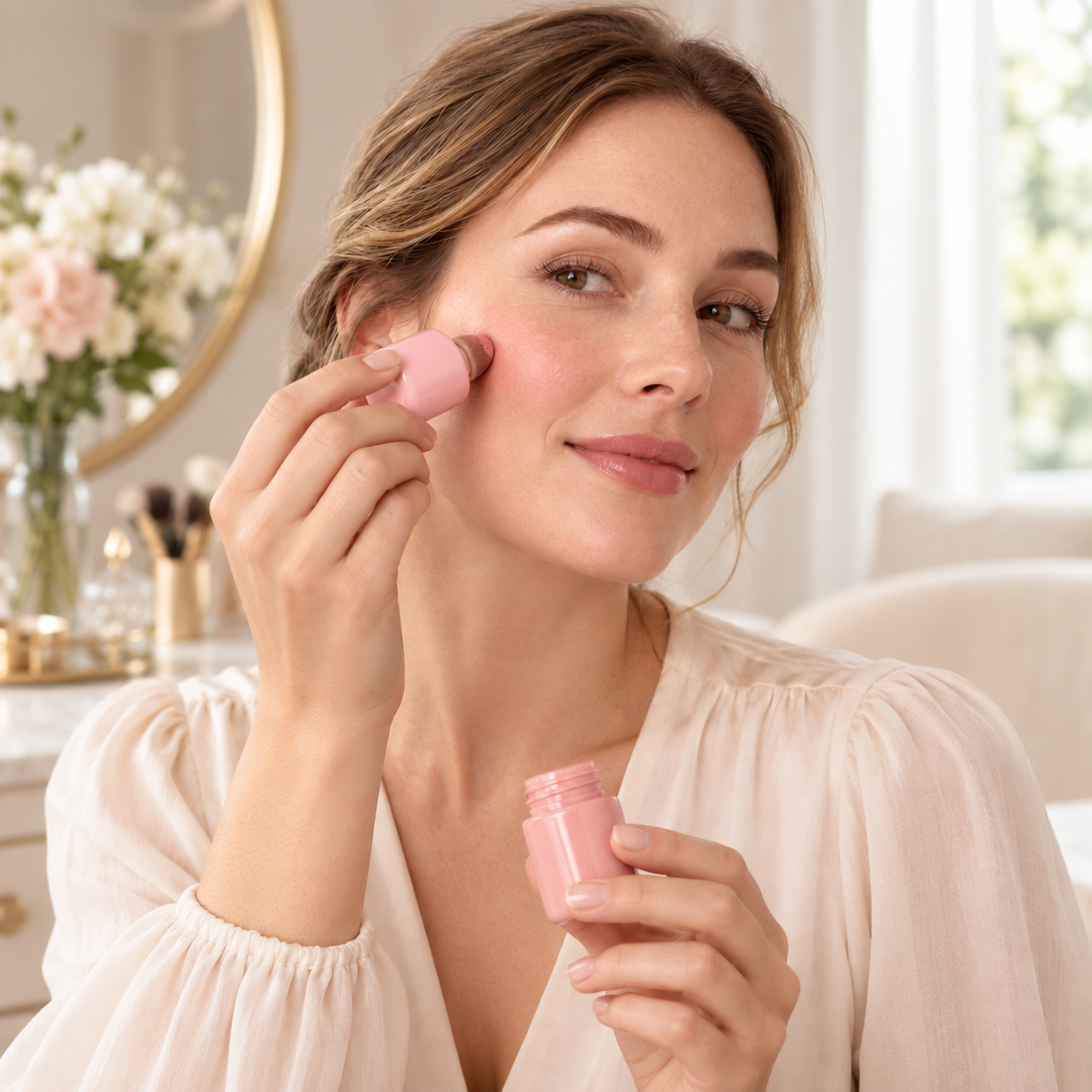 Liquid Blush with Sponge Applicator