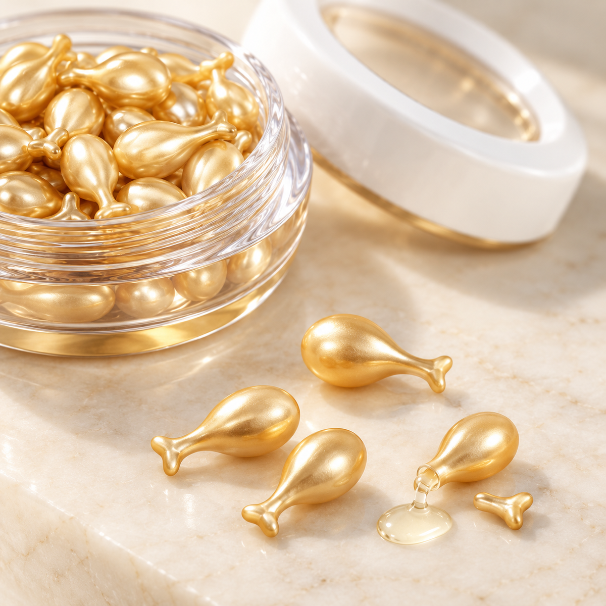 Fullerene Facial Serum Capsules