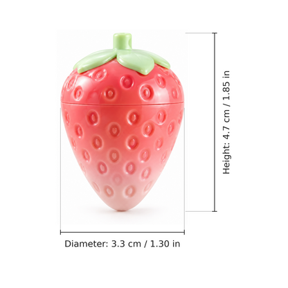 Strawberry-Shaped Tinted Lip Balm